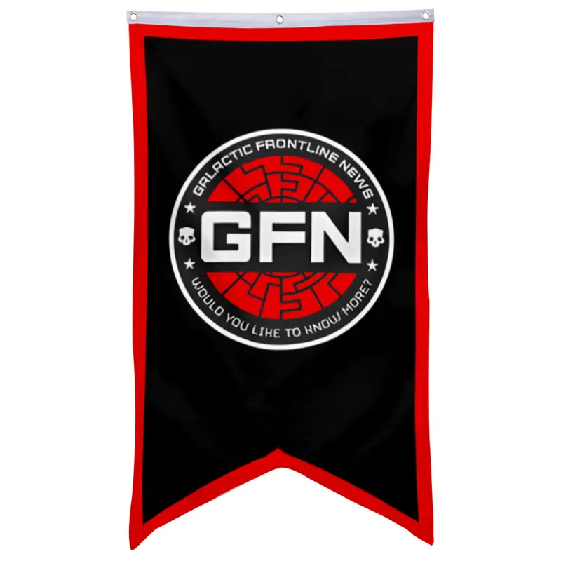 Fyon Galactic Frontline News Gaming Flag Banner