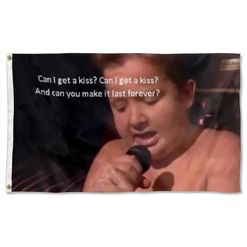 Fyon Gibby Singing Meme Humor Flag Banner