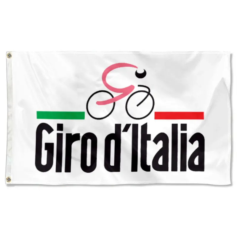 Fyon Giro d’Italia Cycling Flag – Italian Bike Race Banner for Shops, Gyms, and Fan Spaces