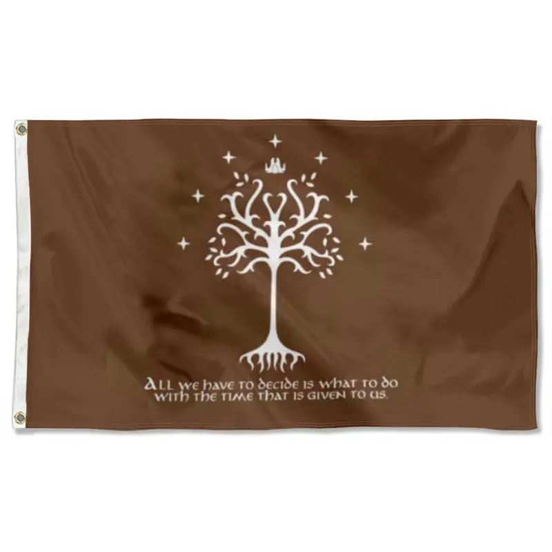 Fyon Gondor Tree Flag – Lord of the Rings Inspired Middle-earth Banner