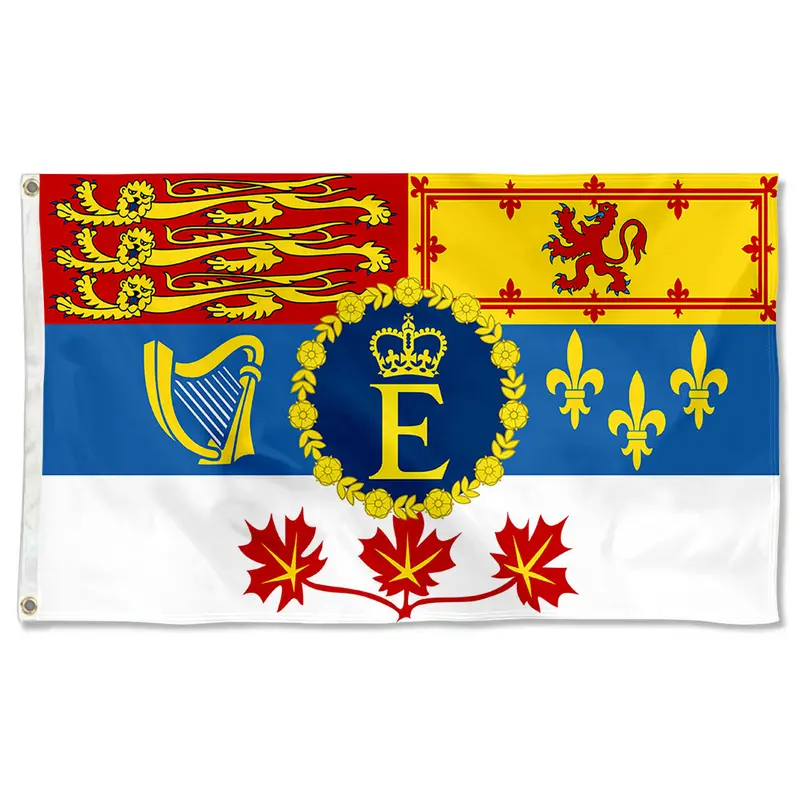 Fyon Historical Canadian Royal Standard (1962–2022) Banner