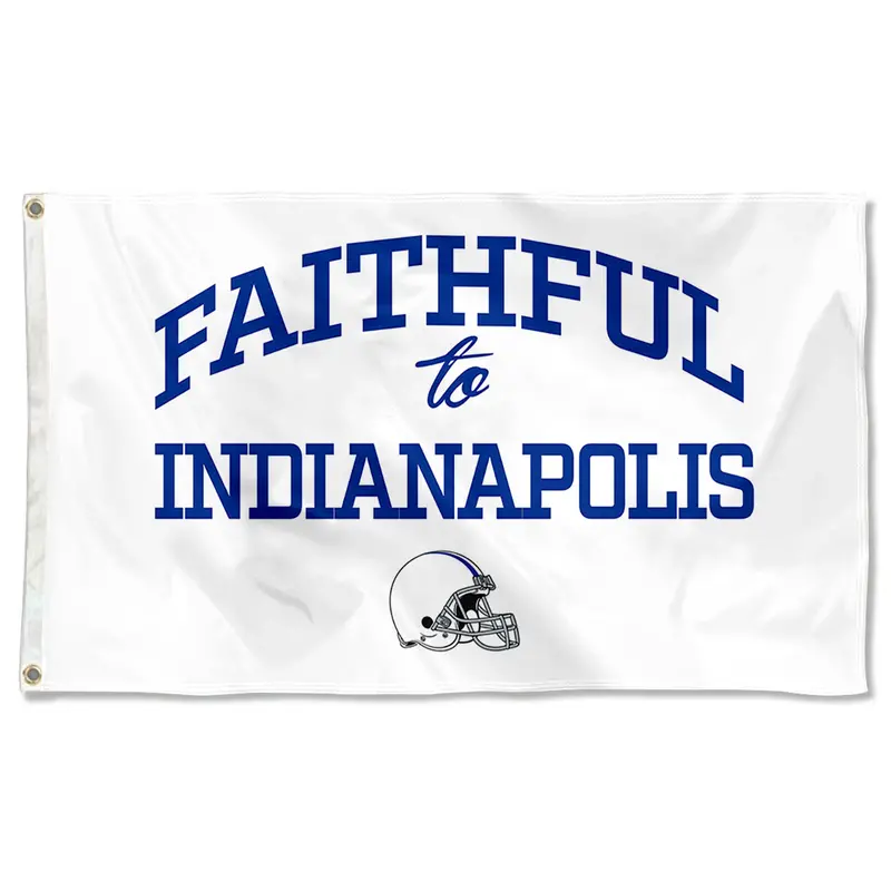 Fyon Indianapolis Hoosier Pride Flag Banner – Vibrant Colors, Heavy-Duty Finish