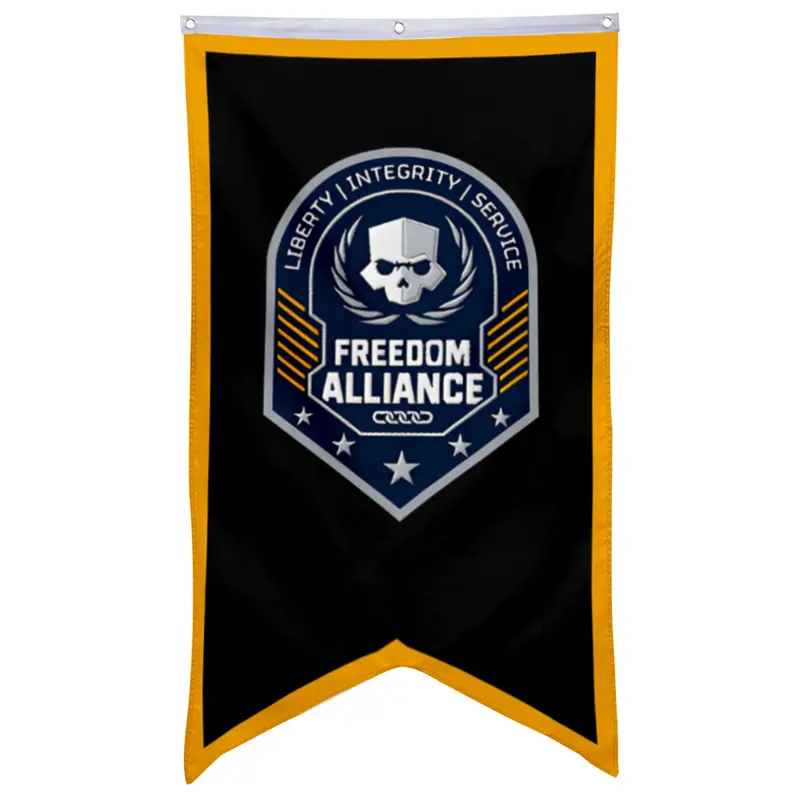 Fyon Integrity Service Freedom Alliance Gaming Flag Banner