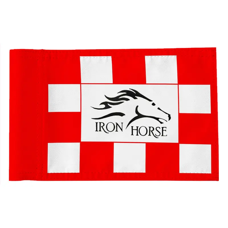 Fyon Iron Horse Golf Club PGA Tour Tiger Woods Pin Flag Banner