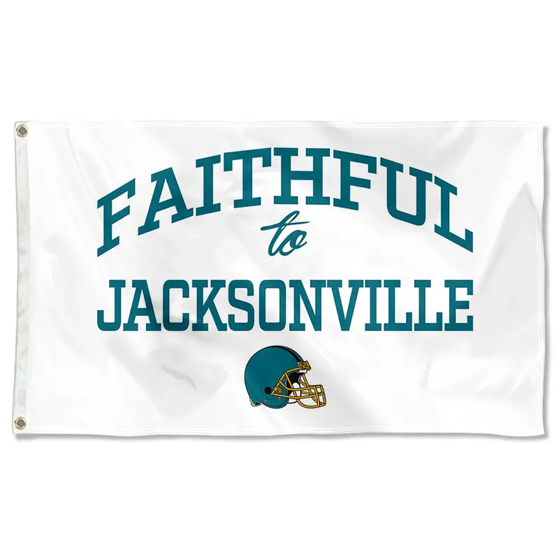 Fyon Jacksonville Florida Flag Banner – Sun-Resistant Polyester Build