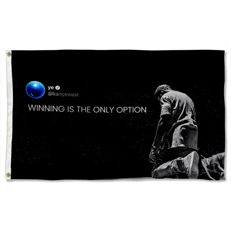 Fyon Kanye West ‘Winning Is the Only Option’ Flag