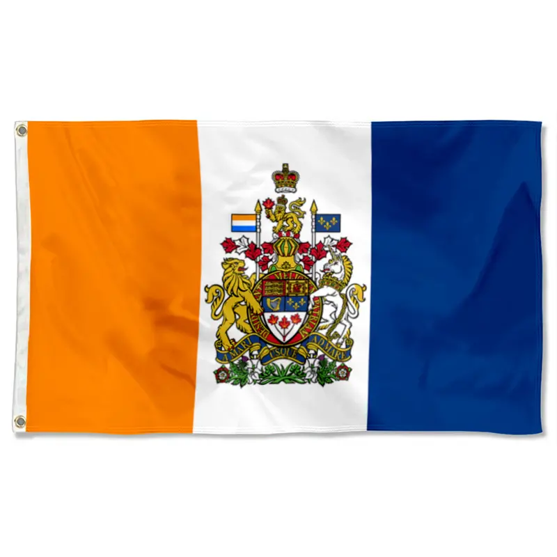 Fyon Kingdom of Canada 1868–Present Double-Sided Monarchist Flag Banner