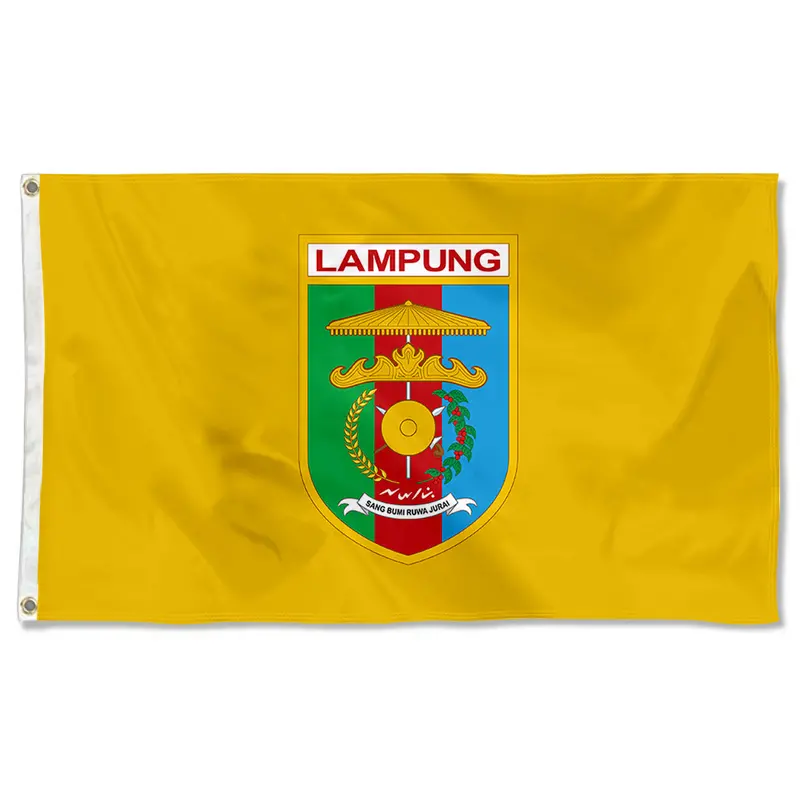 Fyon Lampung Province Indonesia Flag Banner – Indoor & Outdoor Use
