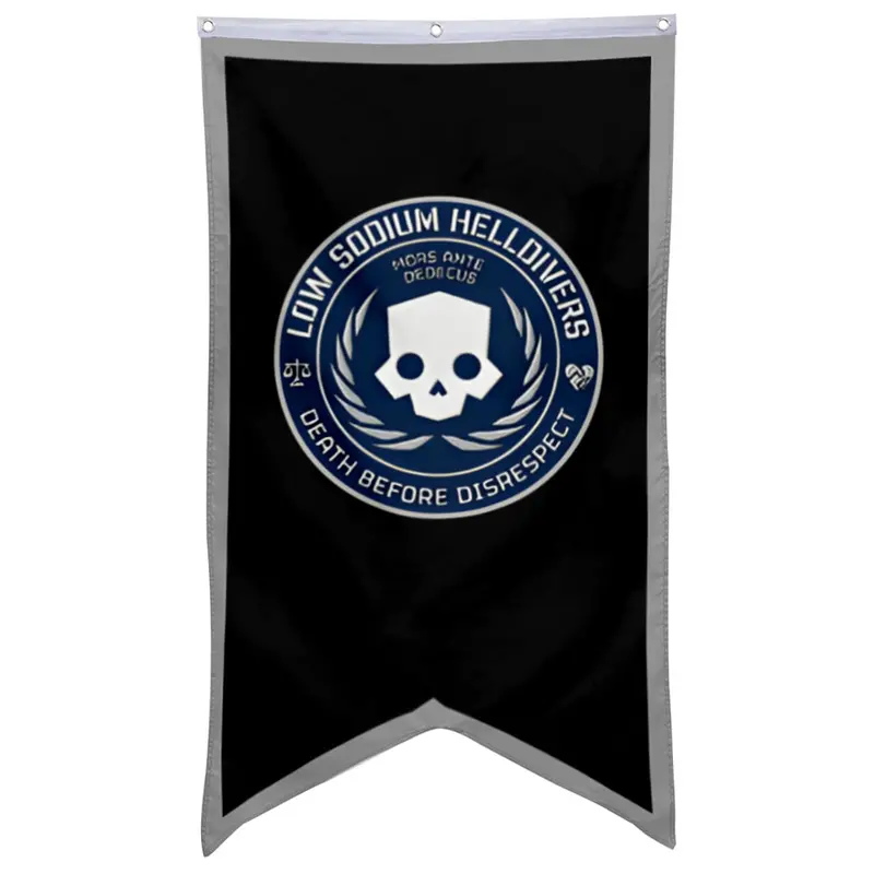 Fyon Low Sooium ‘Death Before Disrespect’ Gaming Flag Banner