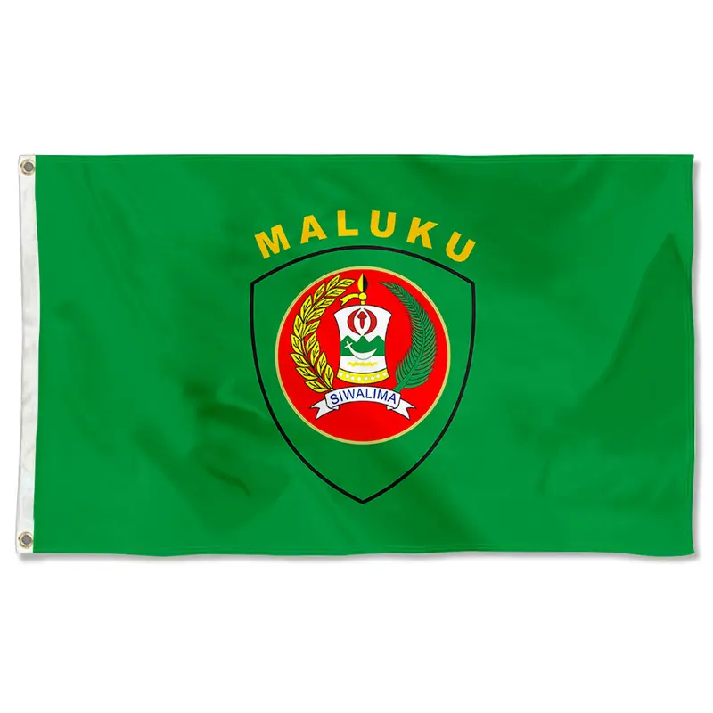 Fyon Maluku Province Indonesia Flag Banner – Indoor & Outdoor Use