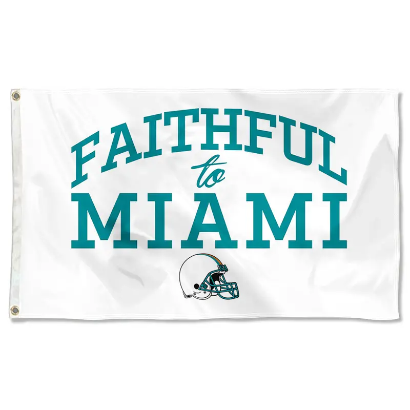 Fyon Miami Coastal Loyalty Flag Banner – Tropical Vibes, All-Season Use