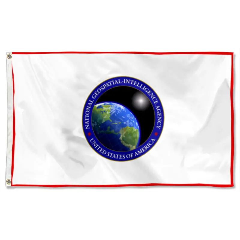 Fyon National Geospatial-Intelligence Agency (NGA) Flag Banner