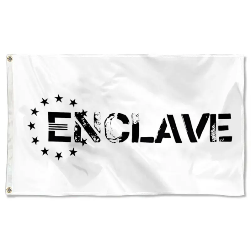 Fyon New California Enclave Flag – Fallout 4 Faction Banner – Indoor & Outdoor Use