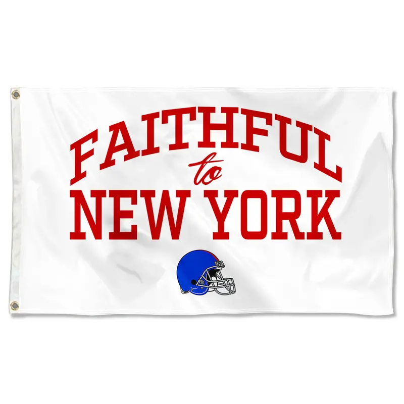 Fyon New York Red Flag Banner – Classic Color Variant, Indoor & Outdoor Friendly