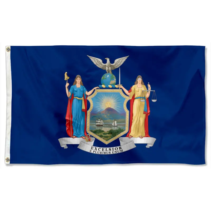 Fyon New York State Flag Banner