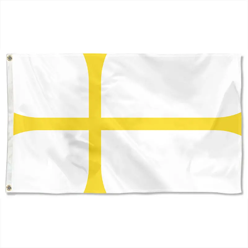 Fyon Nord-Trøndelag County Norway Flag Banner – Durable Fabric for Any Setting