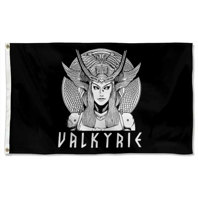 Fyon Norse Valkyrie Double-Sided Mythological Flag Banner