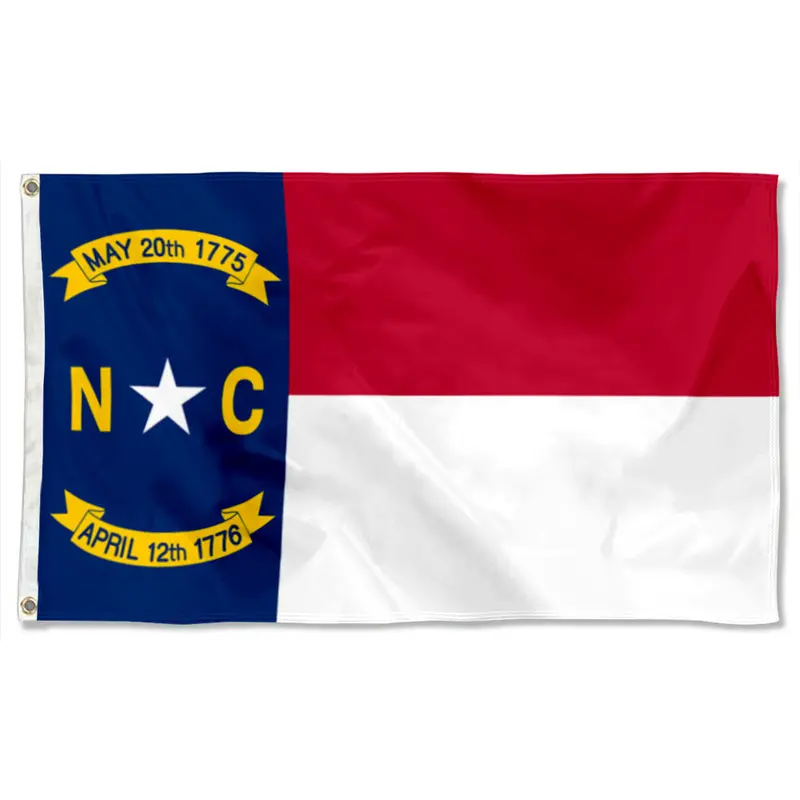Fyon North Carolina State Flag Banner