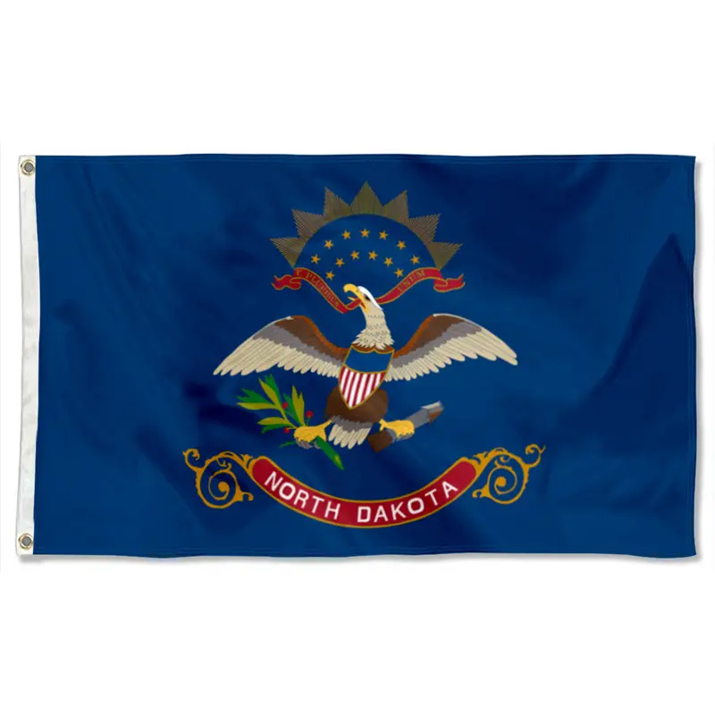 Fyon North Dakota State Flag Banner