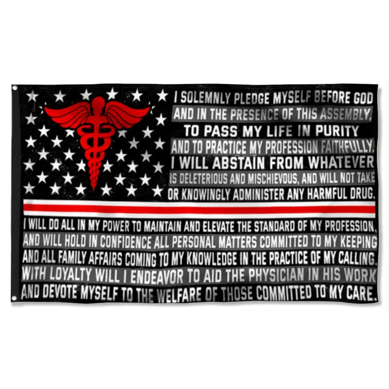 Fyon Nurse Pledge Commemorative Flag – Design 41807 – Indoor & Outdoor