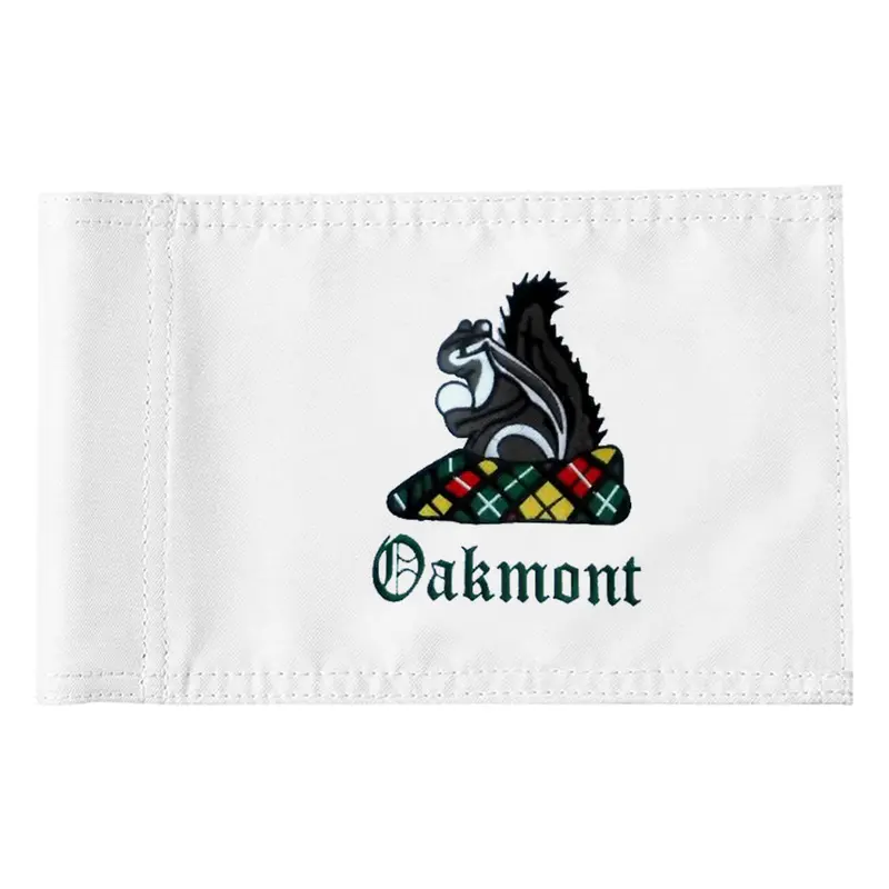 Fyon Oakmont Country Club Embroidered Pin Flag Banner