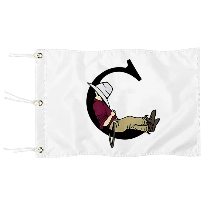 Fyon Pinehurst Cradle Course Flag Banner – Famed Short-Course Embroidered Pin Flag with Grommets