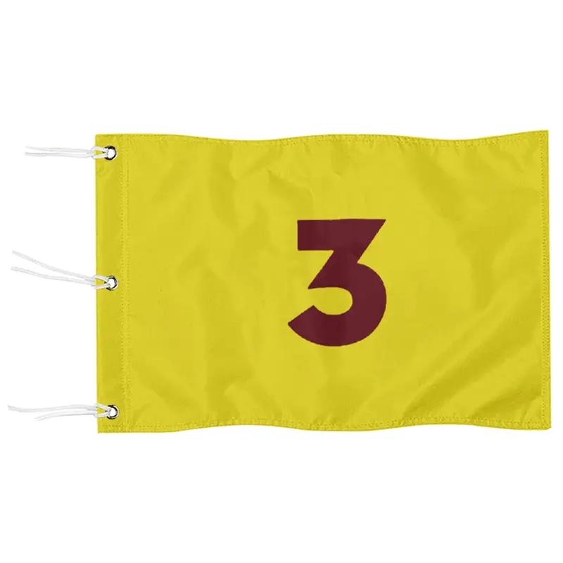 Fyon Pinehurst No. 3 Flag Banner – PGA Tour-Hosted Course Pin Flag with Premium Grommet Finish