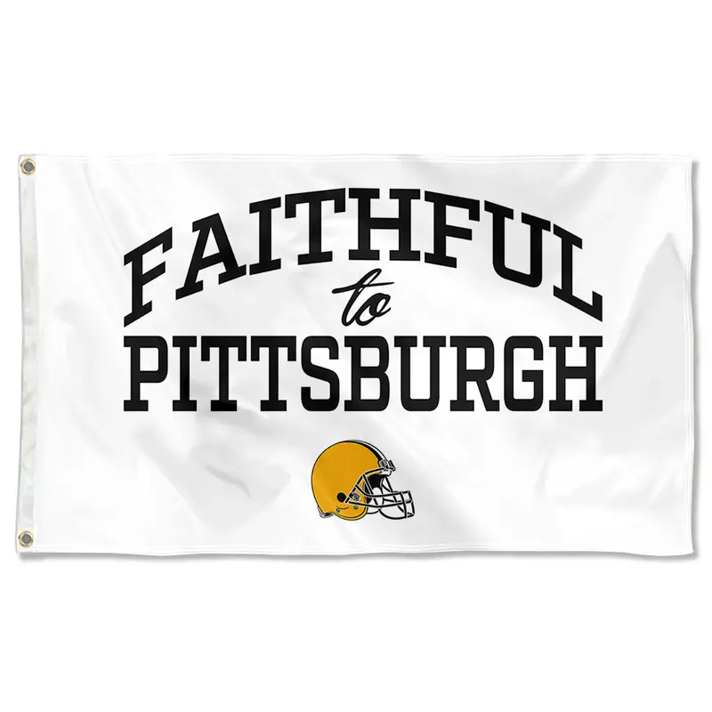 Fyon Pittsburgh Pride Flag Banner – Fade-Resistant Polyester Construction