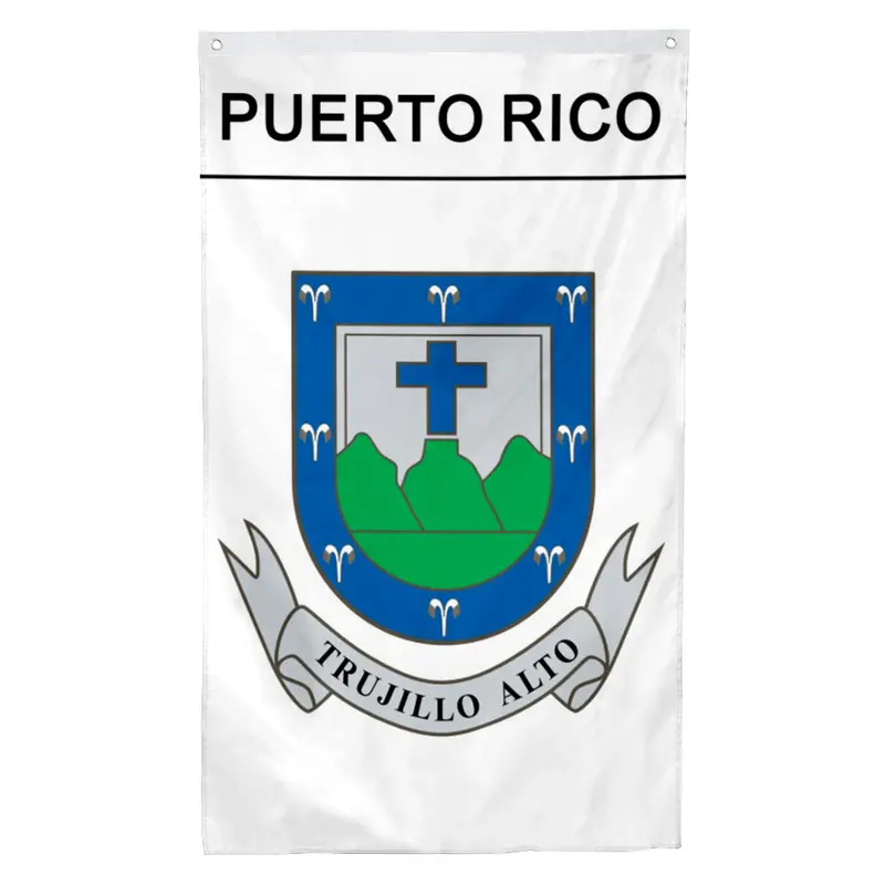 Fyon Puerto Rico Flag 2141 – Distinctive Island-Themed Indoor and Outdoor Banner