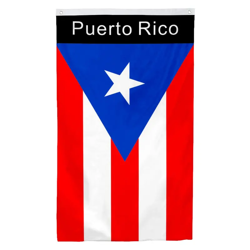 Fyon Puerto Rico Flag 2142 – Authentic-Style Indoor/Outdoor Banner