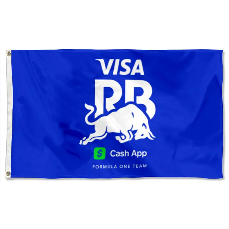 Fyon Racing Bulls Sports-Themed Grommet Flag