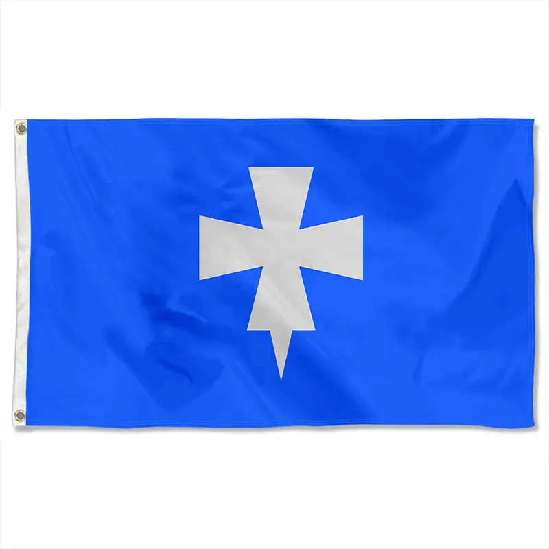 Fyon Rogaland County Norway Flag Banner – Reinforced for Indoor and Outdoor Environments