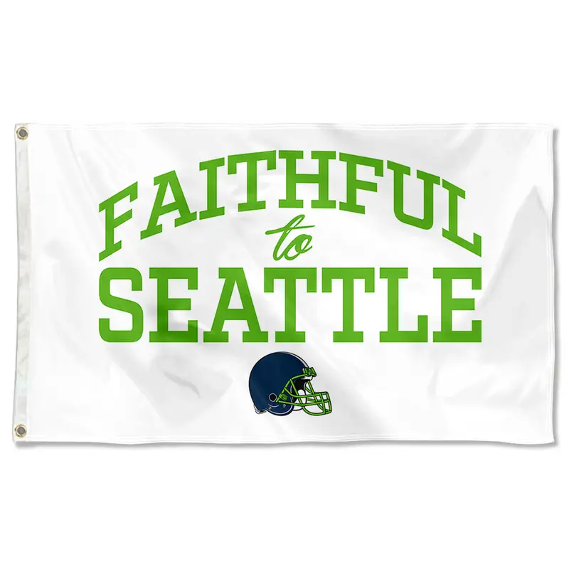 Fyon Seattle City Loyalty Flag Banner – All-Weather Indoor/Outdoor Fabric