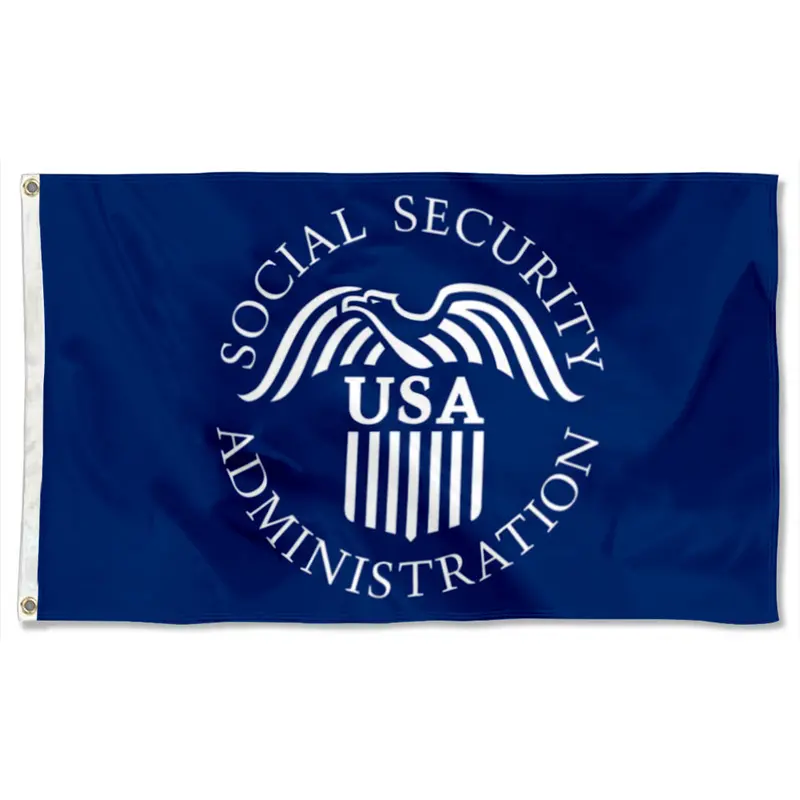Fyon Social Security Administration (SSA) Flag Banner