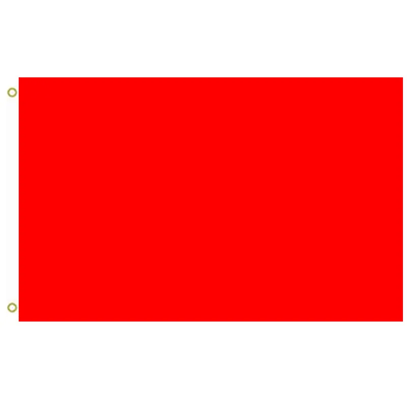 Fyon Solid Red Rectangular Flag – Bold Color Banner for Interior or Exterior Use
