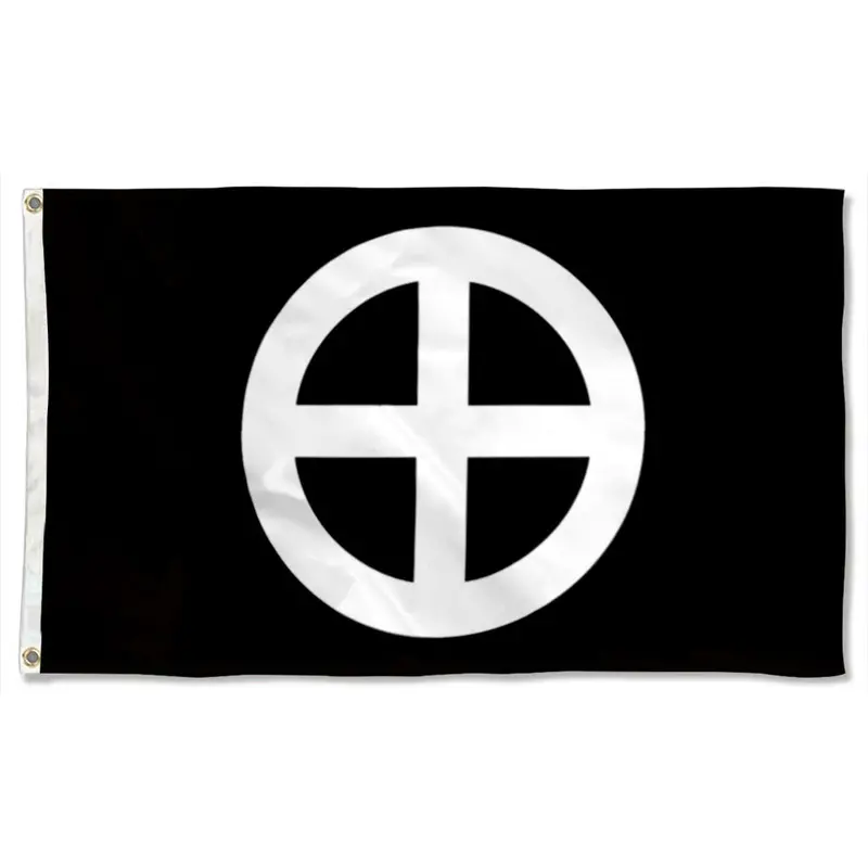 Fyon Sun Cross (Solar Cross) Flag – Ancient Symbol Banner for Spiritual or Decorative Use