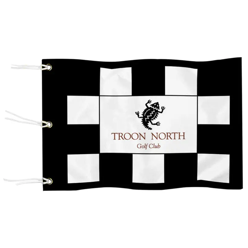 Fyon Troon North Golf Club Pin Flag Banner – Premium Grommet Finish