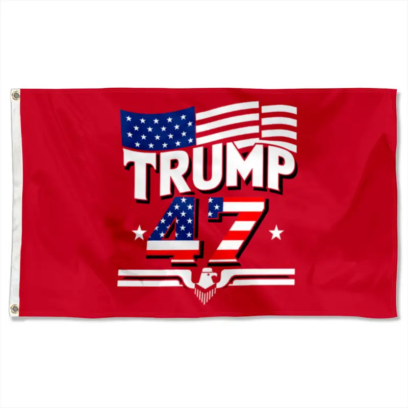 Fyon Trump 2024 ’47th President’ Indoor & Outdoor Flag Banner