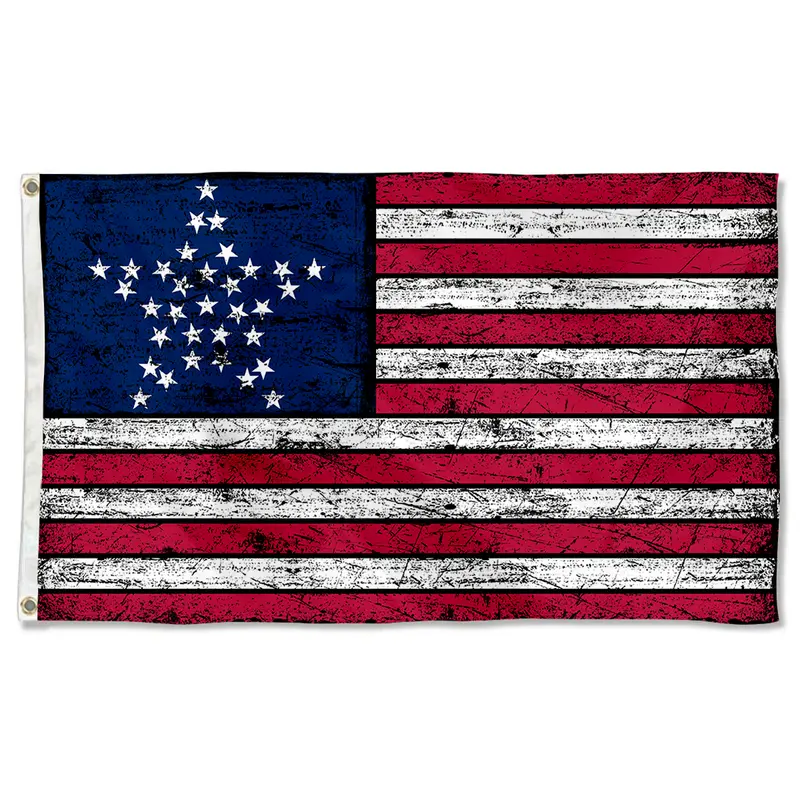 Fyon U.S. 33-Star Great Star Flag Banner – 1849–1851 Period Accurate