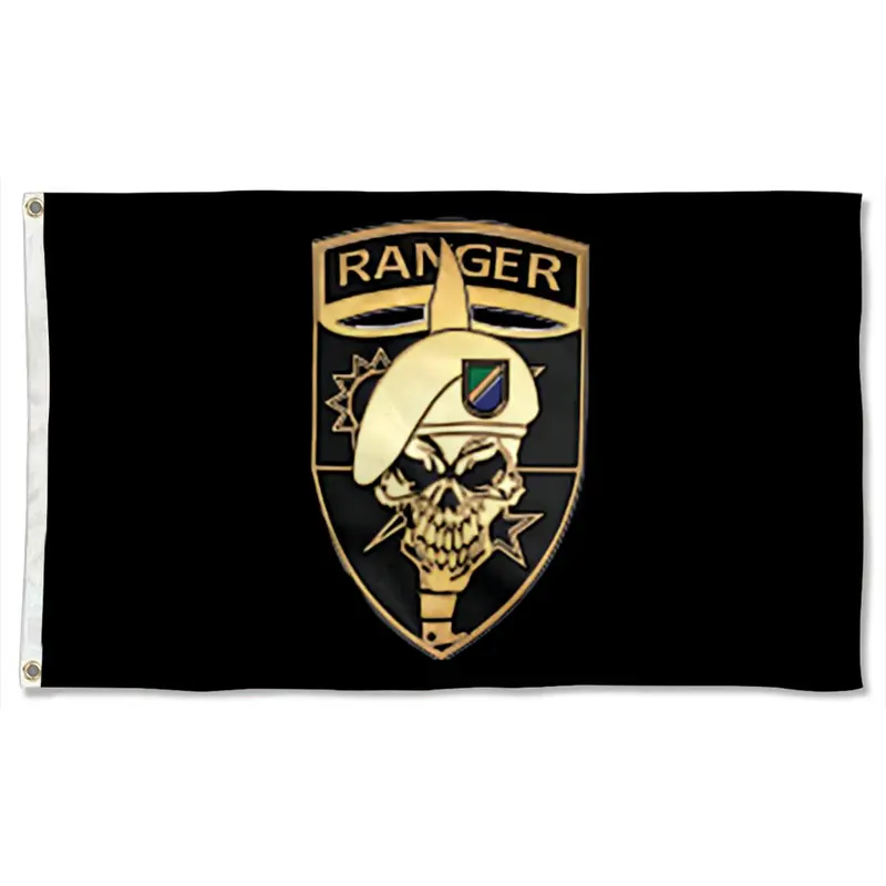 Fyon U.S. Army Rangers Flag – Elite Military Unit Banner for Indoor or Outdoor Display