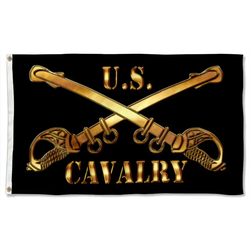 Fyon U.S. Cavalry Regimental Flag – Historical Military Banner for Display