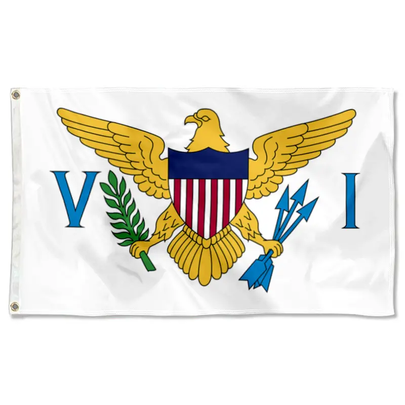 Fyon U.S. Virgin Islands Flag Banner