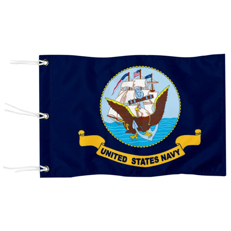 Fyon US Navy Golf Pin Flag Banner with Grommets