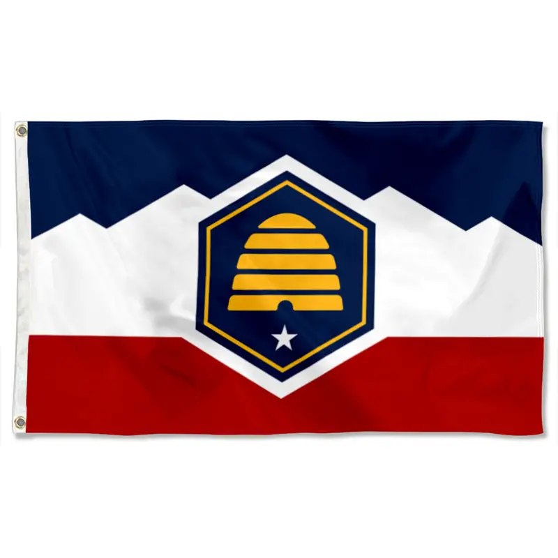 Fyon Utah State Flag Banner