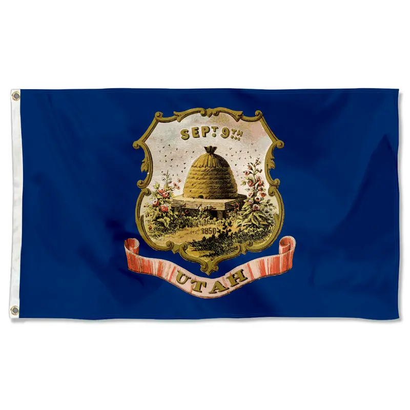 Fyon Utah Territory US Historical Flag Banner