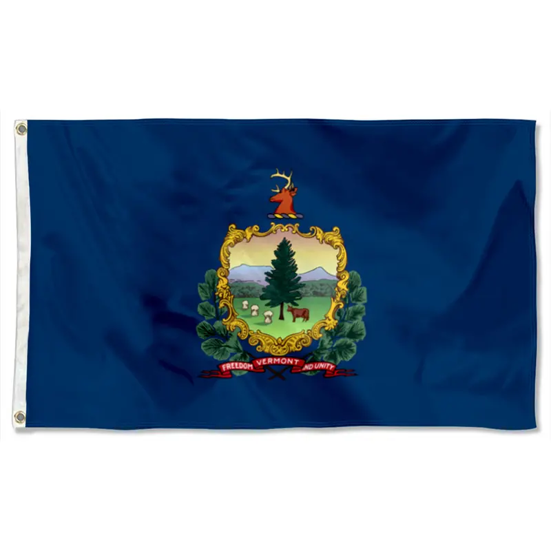 Fyon Vermont State Flag Banner