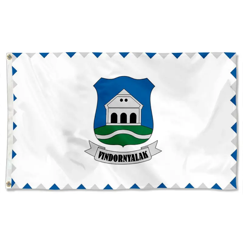Fyon Vindornyalak Town Flag Banner – Hungary