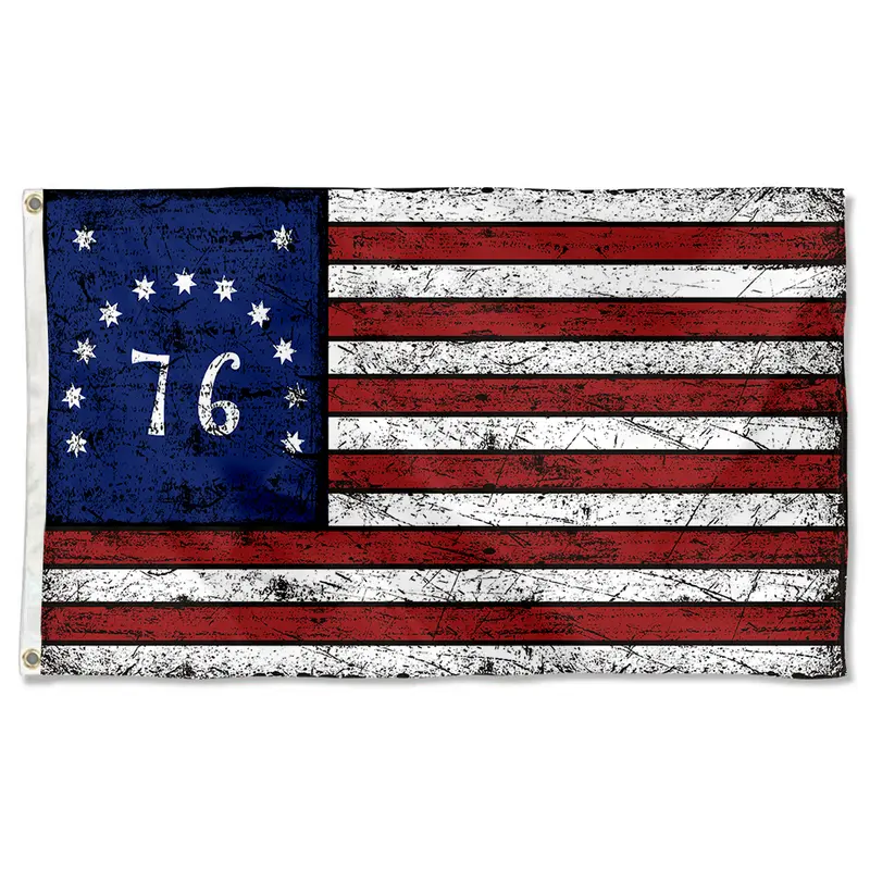 Fyon Vintage Bennington Flag Banner – Revolutionary War Battle of Bennington Replica