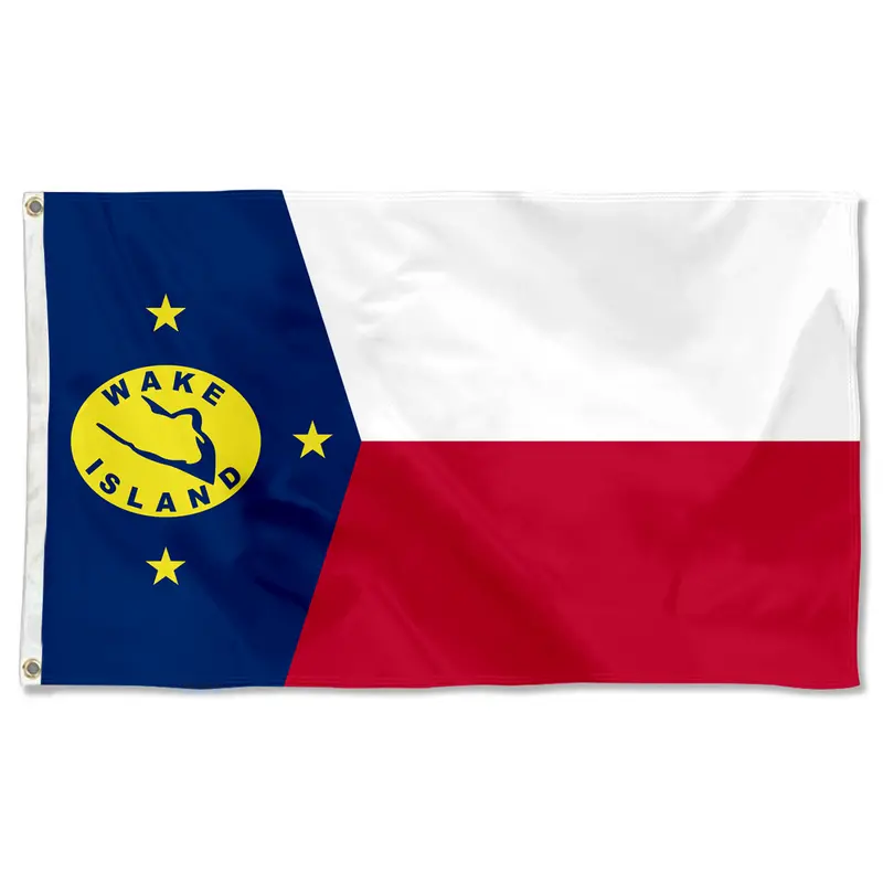 Fyon Wake Island US Territory Flag Banner