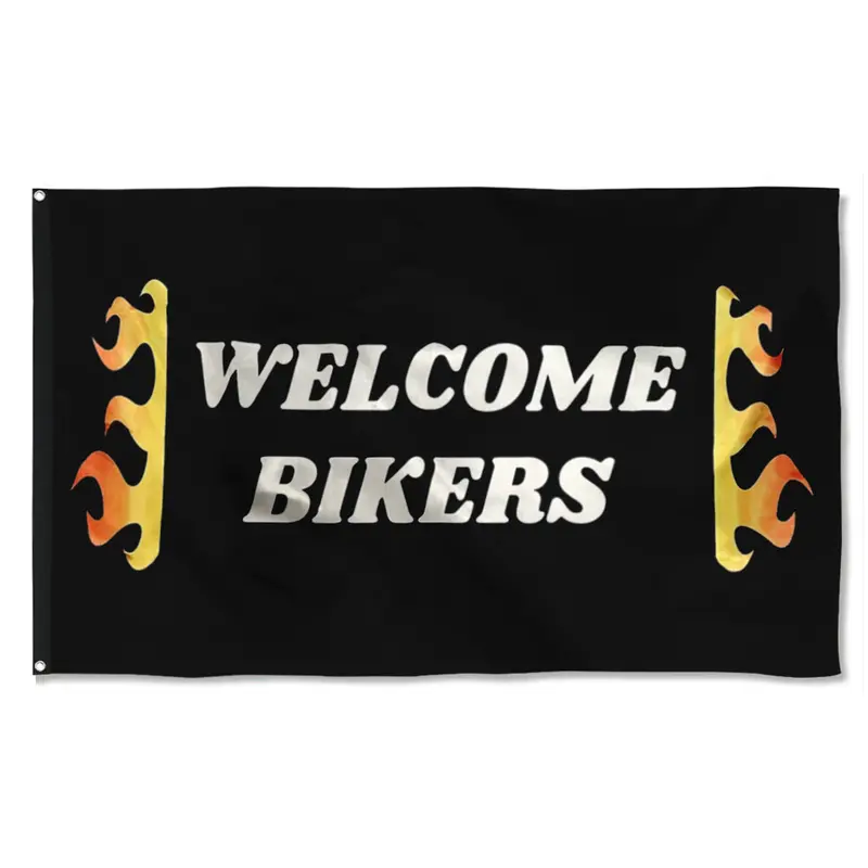Fyon ‘Welcome Bikers’ Motorcycle-Friendly Outdoor Flag